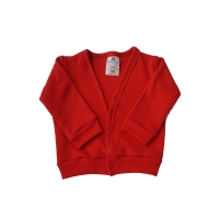 baby cardigan - red